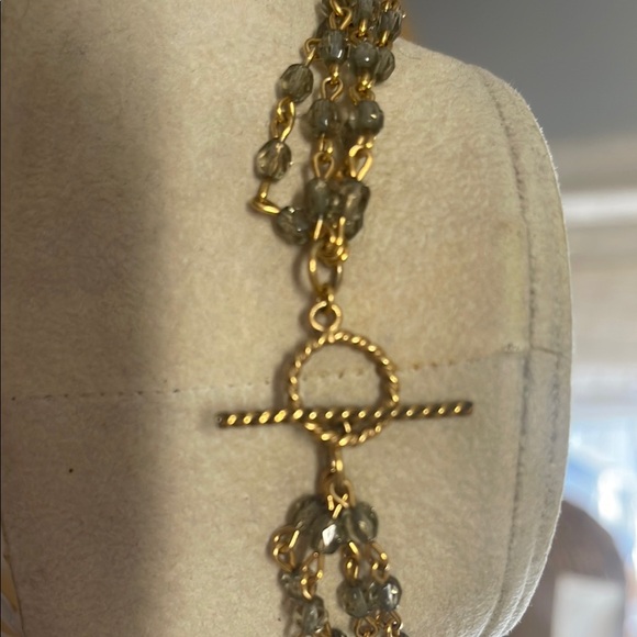 Magdalena Rosary Elegant Gold Multi-Layer Necklace - Picture 8 of 8